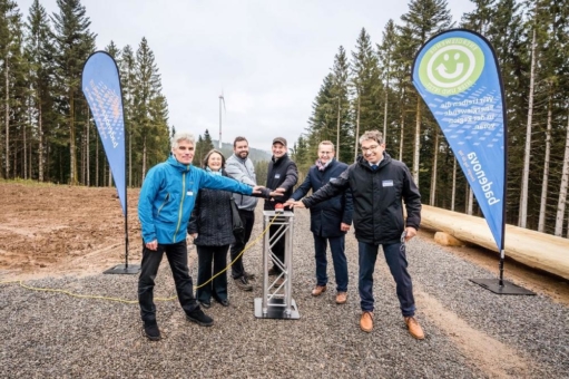 Feierliche Einweihung des Windparks Hohenlochen