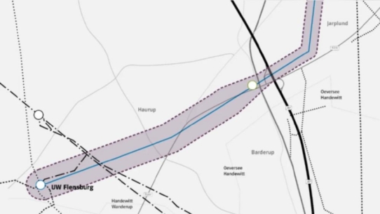 HanseWerk: Ersatzneubau der 110-kV-Leitung von SH Netz zwischen Flensburg und Weding kann beginnen