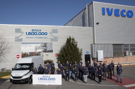 IVECO feiert den 1.600.000sten im Werk Suzzara gebauten Daily