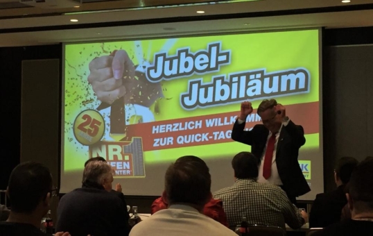 25 Jahre Quick – im Jubiläumsjahr gemeinsam weiter erfolgreich