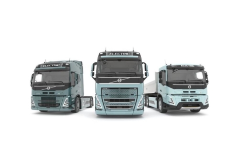 Volvo Trucks stellt Technologie der neuen schweren Lkw mit Elektroantrieb vor