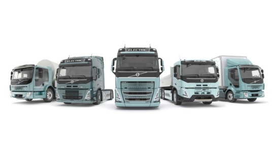 Volvo Trucks verkauft ab 2021 komplette Modellpalette elektrisch angetriebener Lkw auf dem europäischen Markt