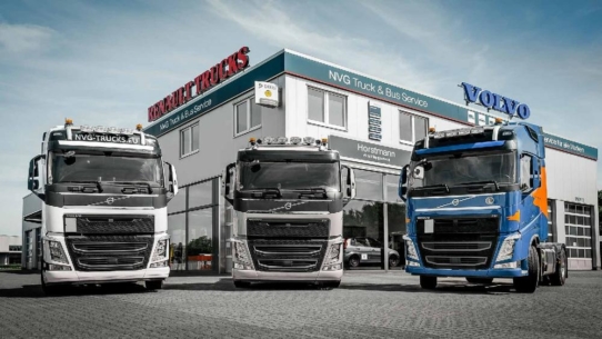 Meisterlich: NVG gewinnt Volvo Action Service Award in Europa