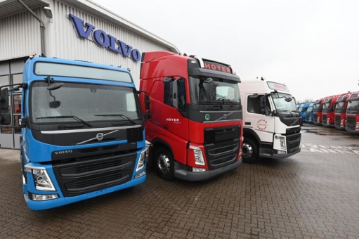 300 Volvo Trucks für Hoyer Group