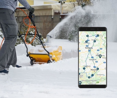 Winterdienst mit digitaler Tourenplanung