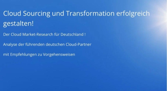 Strategische Kundenvorteile erreichen durch IT mit Cloud-Services