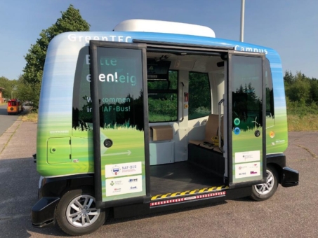 Projekt NAF-Bus: Autonom fahrender Bus bald auch im Kreis Dithmarschen unterwegs
