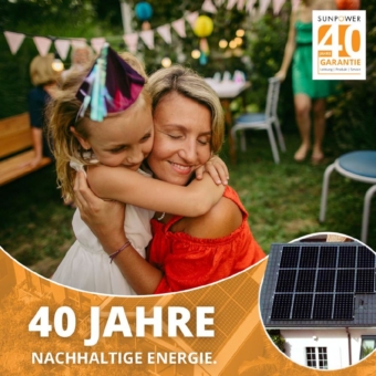 Unglaublich - SunPower Maxeon Solarmodul mit 40 Jahren Garantie