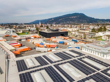 Gebrüder Weiss nimmt weitere Photovoltaikanlagen in Betrieb