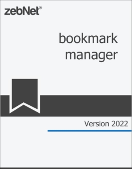 zebNet veröffentlicht Browser-Lesezeichenverwaltungssoftware Bookmark Manager
