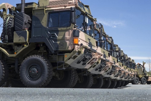 Rheinmetall MAN LKW erreichen wichtigen Meilenstein in Australien