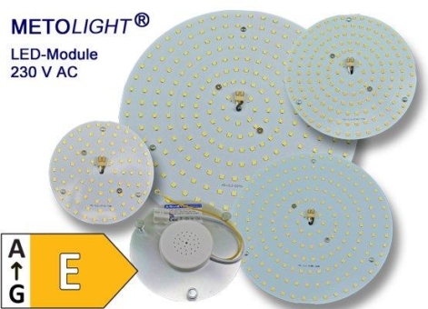 METOLIGHT LED-Leuchtmodule – Als Ersatz herkömmlicher Kompakt- und Ringröhren