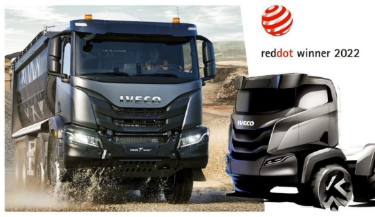 IVECO T-WAY gewinnt begehrten Red Dot Design Award