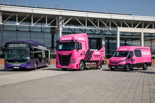 IVECO und IVECO BUS sind offizielle Ausrüster der 105. Giro d'Italia und Giro-E