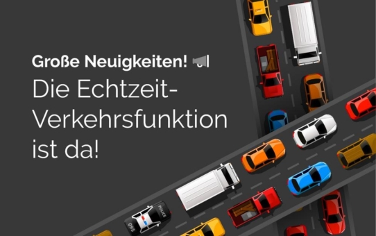 Routenplanung für Außendienstmitarbeiter mit Echtzeitverkehr