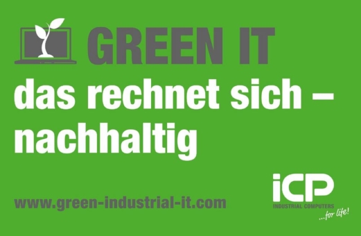 GREEN IT - das rechnet sich – nachhaltig!