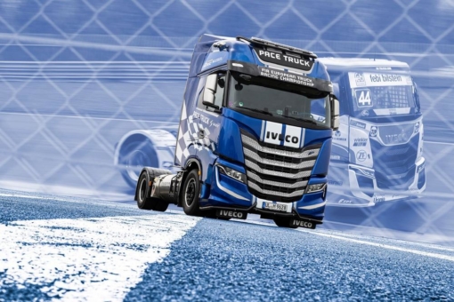 Mit "Den Bullen von IVECO" auf der Piste - IVECO S-WAY LNG Pace Truck trägt zu einer nachhaltigen ETRC 2022 bei