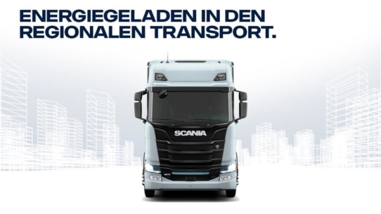 Die nächste Stufe elektrischer Lösungen: Scania präsentiert Elektro-Lkw für den regionalen Transport