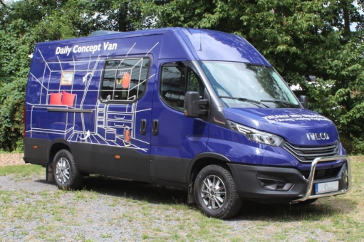 IVECO auf dem CARAVAN SALON 2022 - Daily Switch: Transporter und Reisemobil in einem Fahrzeug