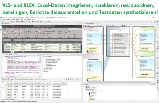 ❌ Excel für BI ❌ Schnellere Datenverarbeitung von einem oder mehreren Excel-Arbeitsblättern zusammen mit Tabellen, Flat-Files und Streaming-Daten ❗