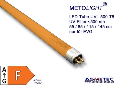 METOLIGHT LED-T5-Röhren zum Gebrauch in Gelbräumen