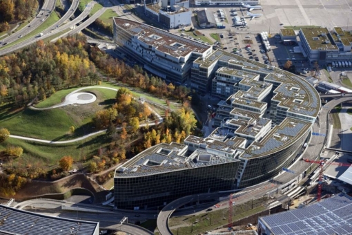 Präzisionsfassade für das neue Quartier im Flughafen Zürich