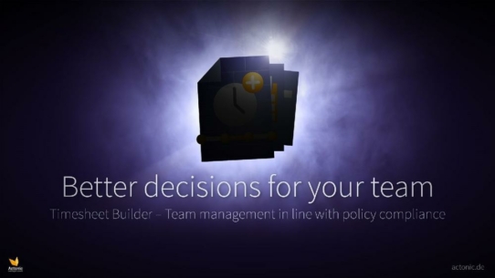 Actonic präsentiert eine neue Jira Time Tracking App mit einmaligen Berechtigungseinstellungen
