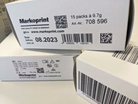 Direktkennzeichnung mit Markoprint-Drucksystemen als echte Etikettenalternative