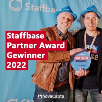 novaCapta gewinnt Staffbase Partner Award in der Kategorie "Contribution Champion 2022"