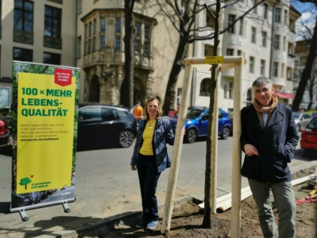 Vattenfall spendet 100 neue Straßenbäume und öffnet wieder die Stadtgärten