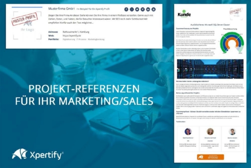 Deutsches Start-up Xpertify entwickelt weltweit erstes Online-Tool für standardisierte Projektreferenzen