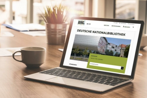 Deutsche Nationalbibliothek mit neuer Website