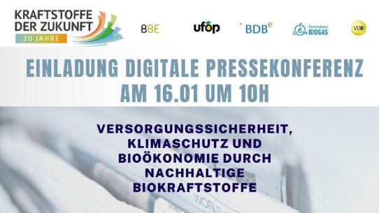 Alternative Kraftstoffe für Versorgungssicherheit und sofort wirksamen Klimaschutz im Verkehr konsequent nutzen