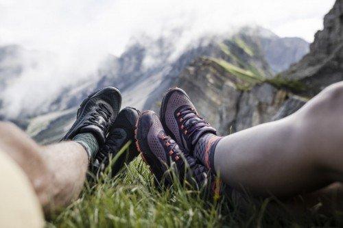 Gentechnikfreie, teilweise biobasierte Zwischensohle für Wanderschuhe