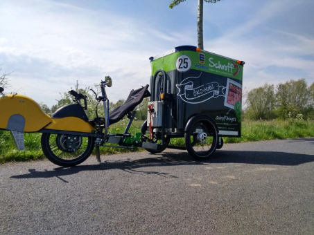 Hydraulische Bremszylinder von ACE: Fahrwerk und Lenkung  von E-Lastenfahrrad erfolgreich beruhigt