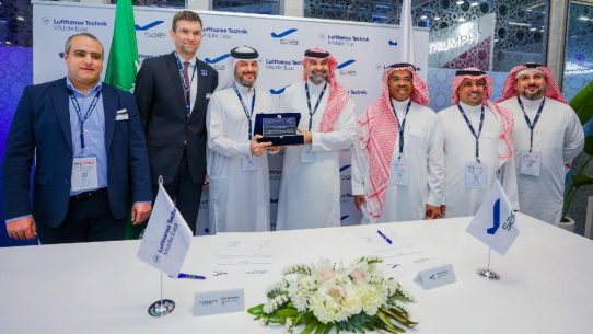 Saudia Aerospace Engineering Industries (SAEI) und Lufthansa Technik  Middle East (LTME) verkünden Zusammenarbeit bei der Instandhaltung  von Flugzeugkomponenten