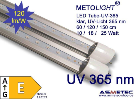 METOLIGHT UV-Röhren von Asmetec – Zur Härtung und Polymerisation in der technischen Industrie