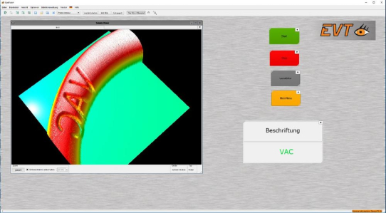 Optische Zeichenerkennung und Barcode-Leseverfahren mit 3D Sensor