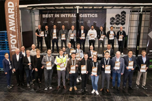 IFOY AWARD 2023: „Best in Intralogistics”-Zertifikate vergeben