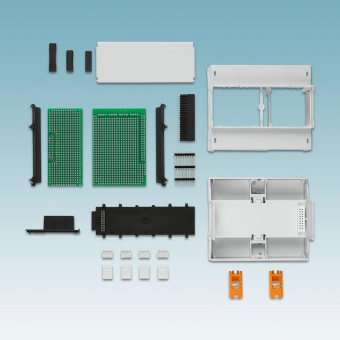 Gehäuse-Kits für umfassenden Schutz und elektrischen Anschluss unterschiedlicher Leiterplatten