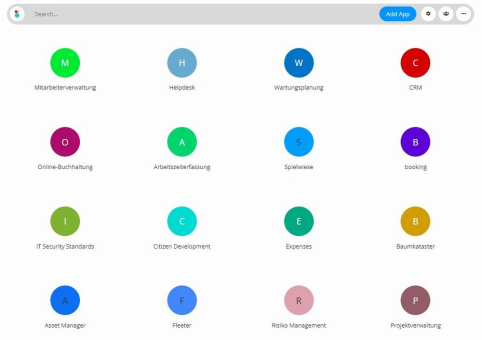 Citizen Development Templates als Basis für die Digitalisierung von Geschäftsprozessen.