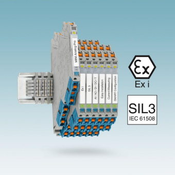 Hochkompakte Ex i-Trennverstärker mit funktionaler Sicherheit SIL 3