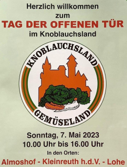 Tag der offenen Tür im Knoblauchsland - 07.05.2023 - iKratos ist dabei