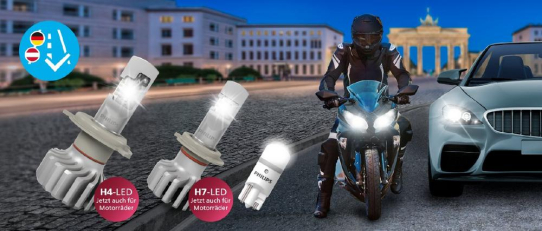 Philips Ultinon Pro6000 LED - Jetzt auch als H7-LED für Motorräder erhältlich!