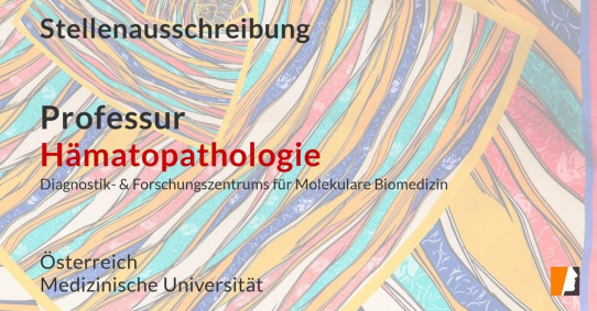 Professur klinische & molekulare Hämatopathologie neu zu besetzen – Stellenausschreibung an Universität Österreich