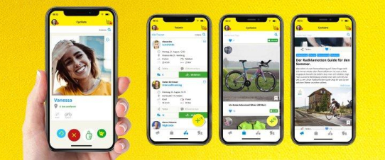 Cyclique - die Fahrrad-App, die das Radfahren noch besser macht