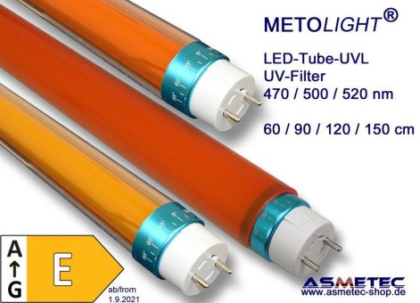 METOLIGHT UVL-Röhren von Asmetec