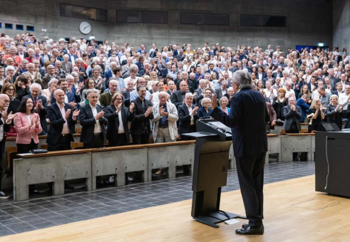 Standing Ovation für Werner Sobek