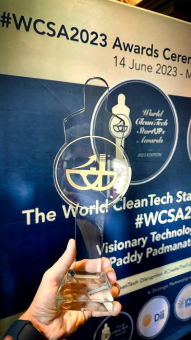 water stuff & sun GmbH gewinnt den World CleanTech StartUPs Award für revolutionäre Wasserstoffspeichertechnologie
