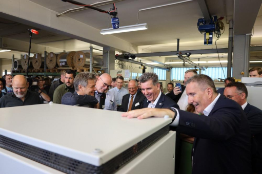 Austausch zur Energiewende: Robert Habeck zu Besuch im E-Handwerk